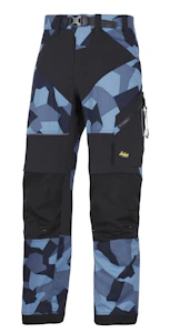 snickers workwear Työhousut snickers 6903-8604 sini-musta camo koko 154