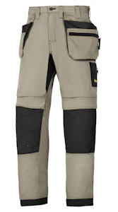 snickers workwear Työhousut snickers 6206-2004 khaki-musta koko 156