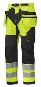 snickers workwear Työhousut snickers 6932-6604 keltainen-musta koko 96