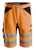 snickers workwear Shortsit snickers 6132-5504 oranssi-musta koko 54