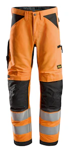 snickers workwear Työhousut snickers 6332-5504 oranssi-musta koko 254