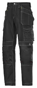 snickers workwear Craftmens trousers cotton stl:062, black