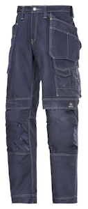 snickers workwear Craftmens trousers cotton stl:120, navy
