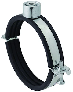 fischer Pipe clamp triple frs zn fisch 15-19mm m8/m10/ 1/2" insulated