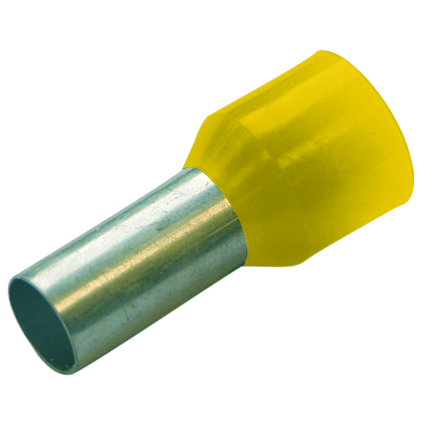 OTSAHÜLSS ISOLEERITUD 6/12 KOLLANE 100tk/PAKK