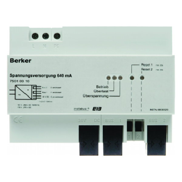hager Strömkälla knx 30vdc 640ma 2k/24vdc förd.