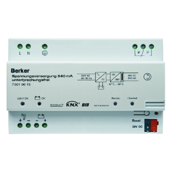 hager Teholähde knx hager 30vdc 640ma varmennettu