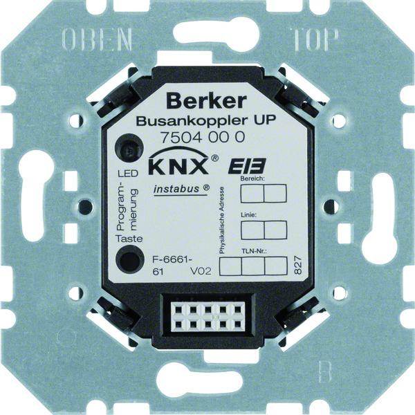 hager Väyläliityntäyksikkö knx hager b.iq-term./bluetooth-port.