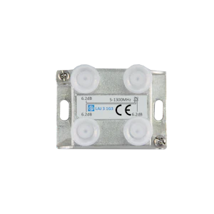 laatuantenni Jaotin 3-jaotin, 5-1300mhz, 6.2db