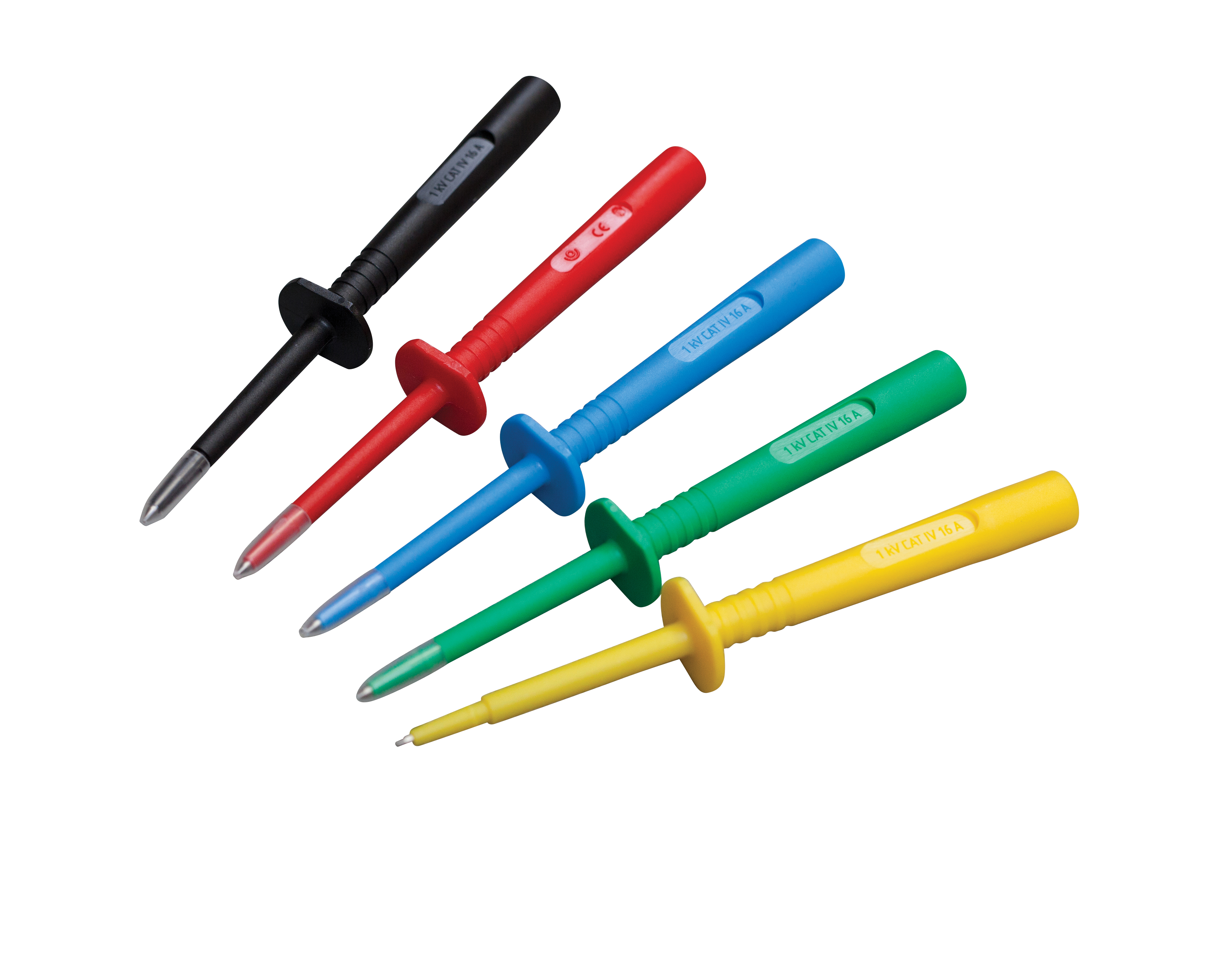 TESTPINNE 4 MM SVART