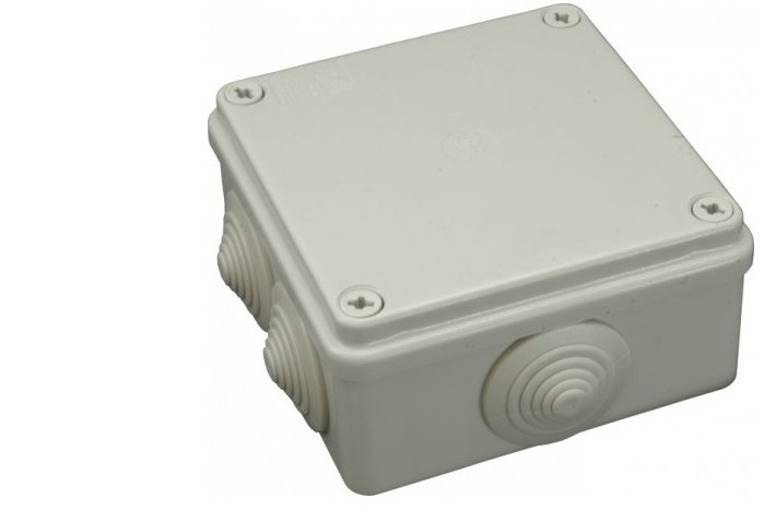 pawbol Komutacinė dėžutė 100x100x50 su 6 sandar ip65