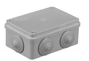 pawbol Komutacinė dėžutė 120x80x50 su 6 sandar ip55