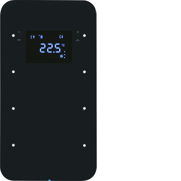 hager Painike knx hager 3os term+led-n. lasi mus