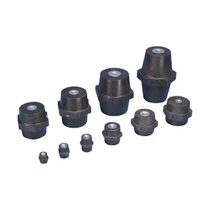 terratech Isolator iso tp 40m10 høyde40 mm m10 bolt, eriflex