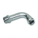 PRESS BEND 90 WITH MT SS 54x2 SANHA