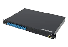 Fiberpanel m 12xLC duplx adaptere + pigt