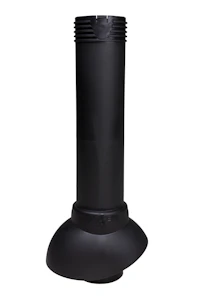 vilpe Avloppsvent.rör vilpe 110 svart