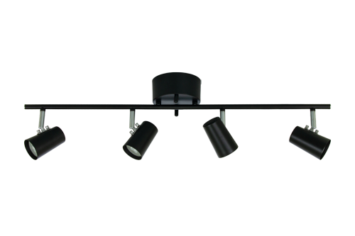 PILOT takspot rak 4:a svart