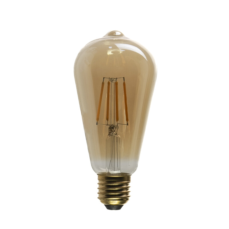 LED LAMPA ST64 4W/822 360LM E27 36D