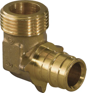 uponor Q&e līkums 90° 16x1/2" ārējā vītne