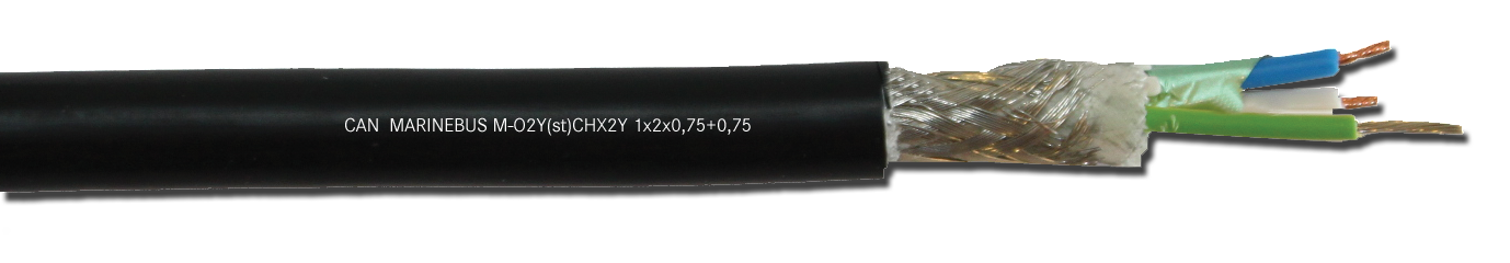 CAN MARINEBUS M-O2Y(ST)CHX2Y 1 X 2 X 0,75 + 0,75 MM2