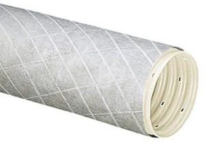 pipelife Pvc drenāžas caurule 92/80mm 50m ar ģeotek.filtru
