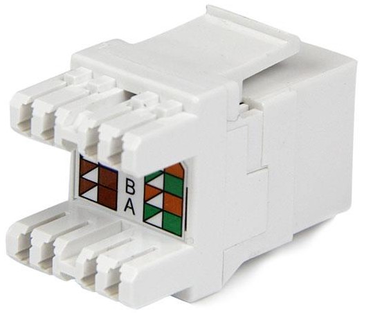 undefined Kompiuterinis lizdas rj-45 cat5e utp keystone