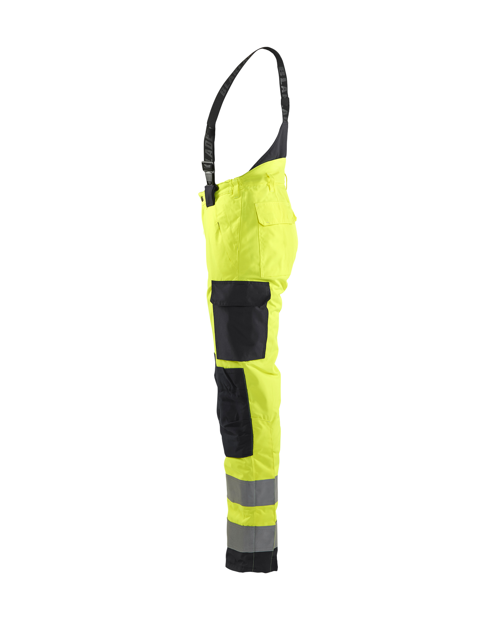 blåkläder Trousers blåkläder size c36 yellow/black