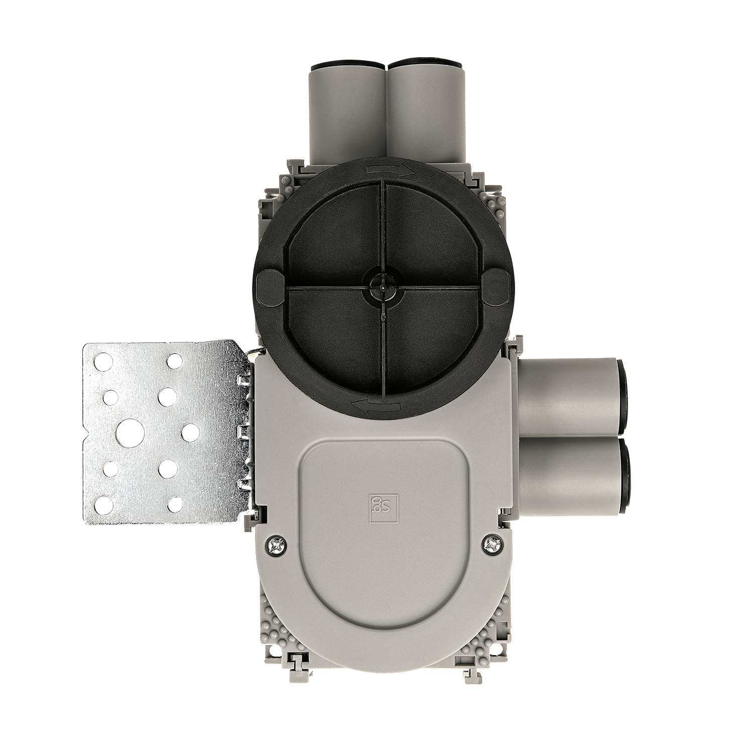 VEGGBOKS SMART ENKEL 9-24MM 4-LØP STEN M