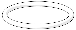 oras Tap spare part oras 158448/10 o-ring 44,04x3,53
