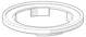 oras Tap spare part oras 159425/10 chain fixing plate