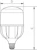 philips Led-lampa trueforce hb mv nd 28-24w e27 840