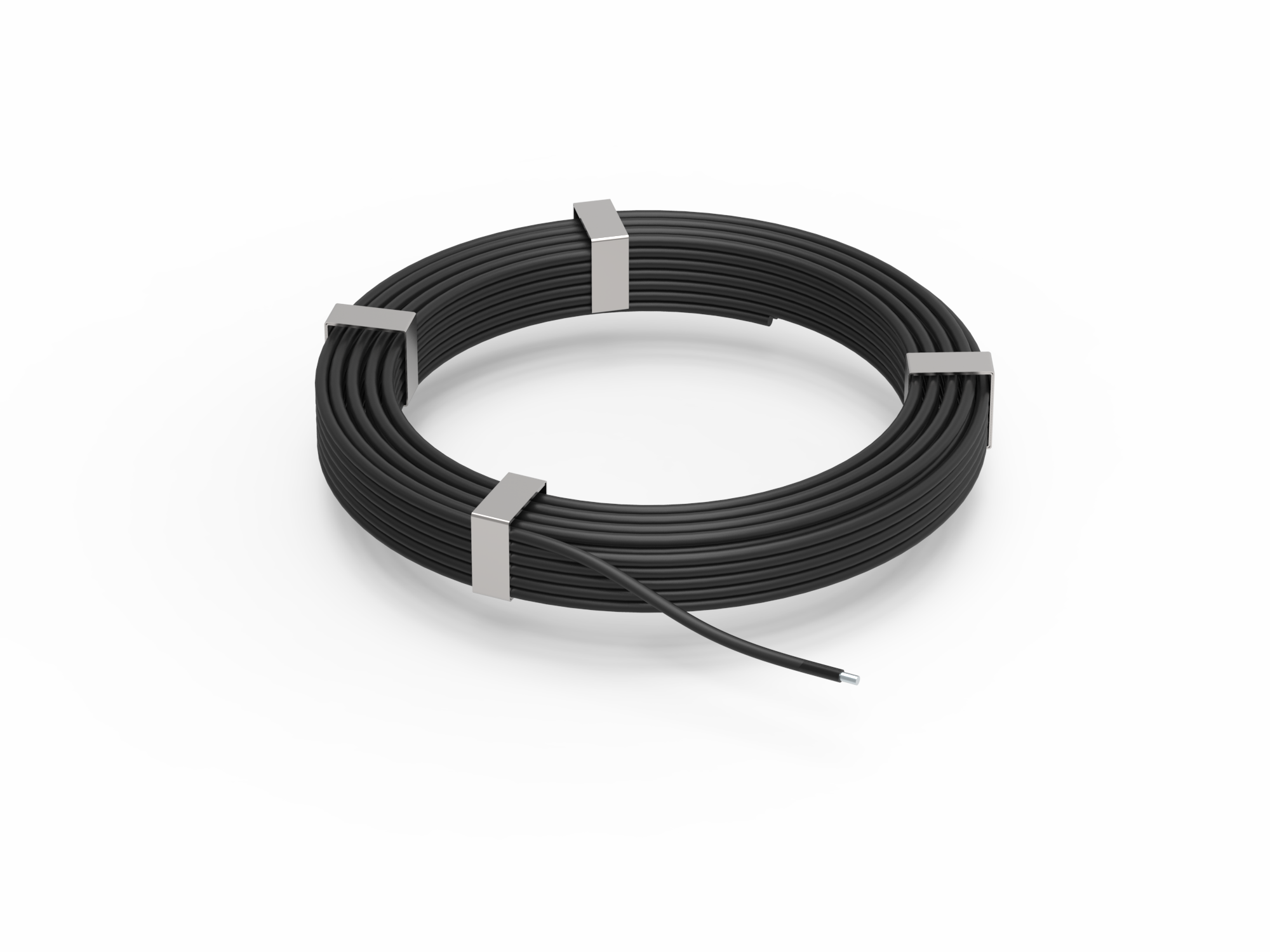 PVC IZOLĒTS CINKOTS APAĻVADS D10mm 72m