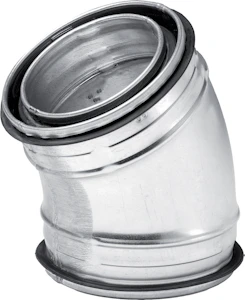 fläktgroup Ventilation böj doubleduct ddab-30-020
