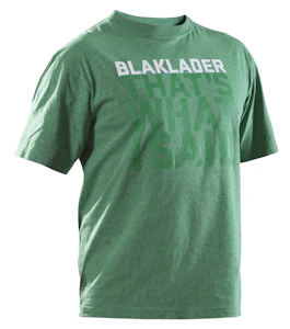 blåkläder T-shirt blåkläder size xs green
