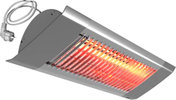 RADIANT HEATER IHW10, 1000W, 230V, IPX4
