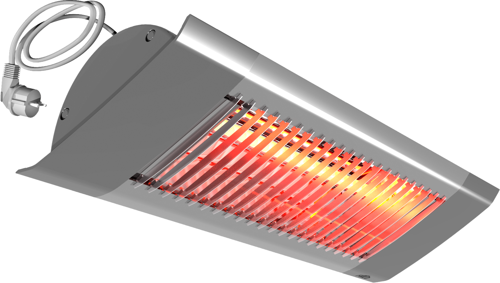 SÄTEILYLÄMMITIN IHF10, 1000W, 230V, IPX4