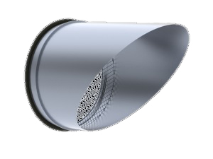 AIR INTAKE WITH MESH FOR BENDS NP 800