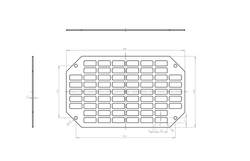 fibox Asennuslevy arca mpp arca 2030