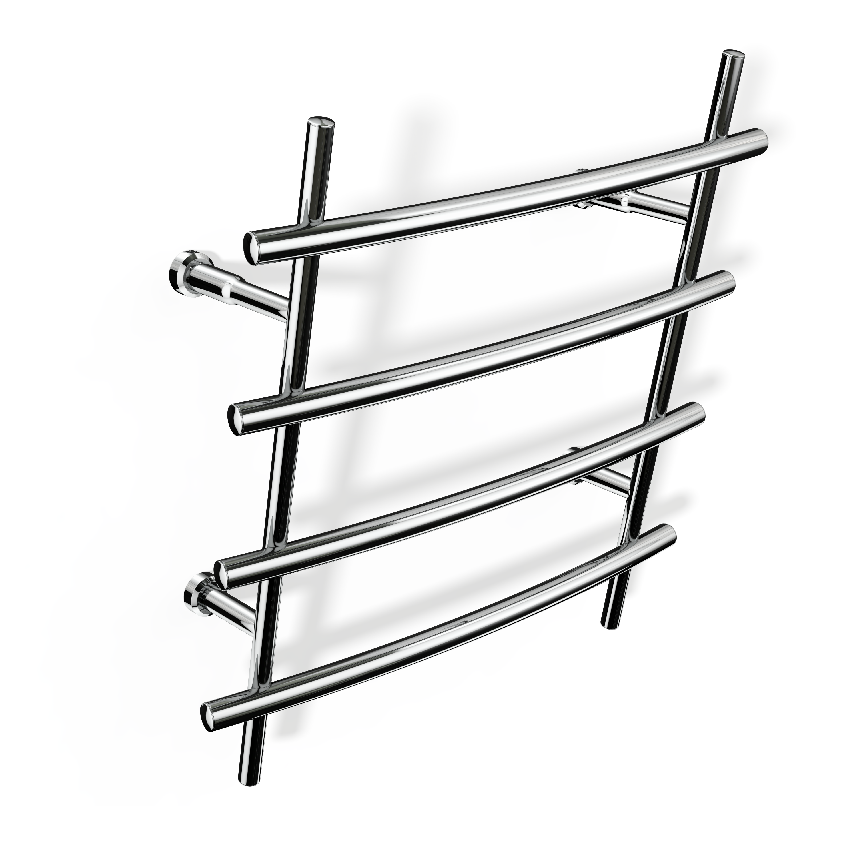 rej design Towel rail rej e bamboo quartet 60w chrome