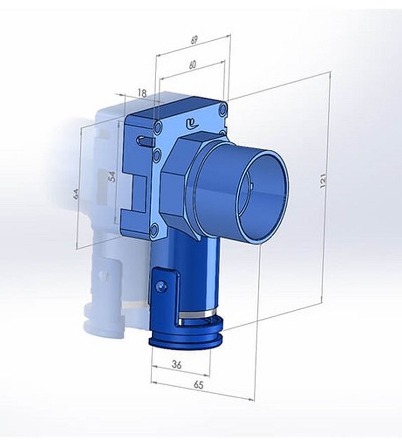 onninen Wall box pörssi 15mm 28mm cover pipe 1pcs