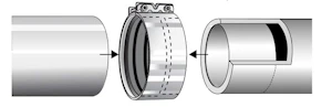 saint-gobain pam Koppling plasto dn50/58mm ht-pipe