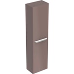 TALL CABINET MYDAY HIGH-GLOSS TAUPE