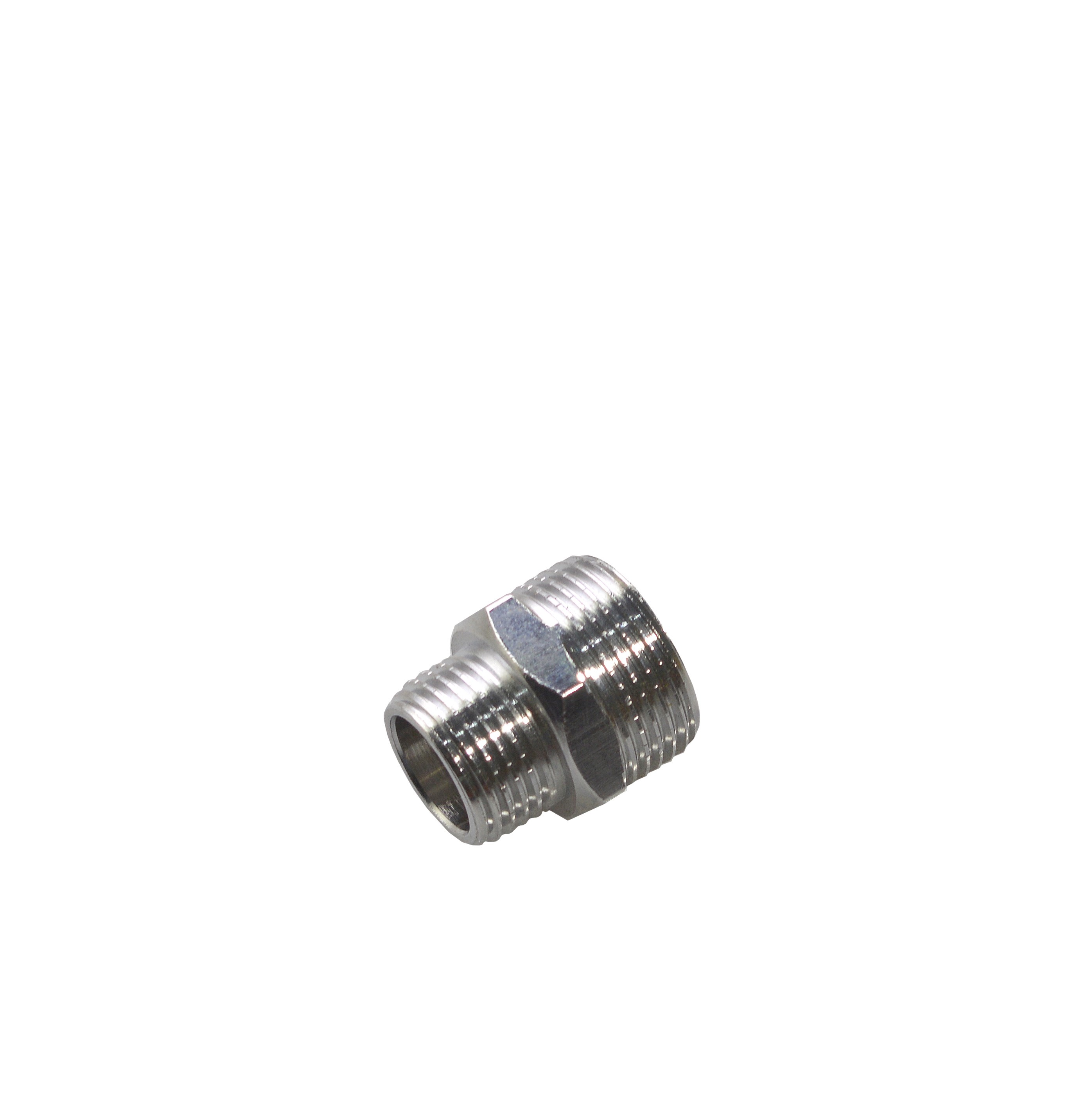 onninen Hexagon red. nipple dzr 1x3/4 chrome