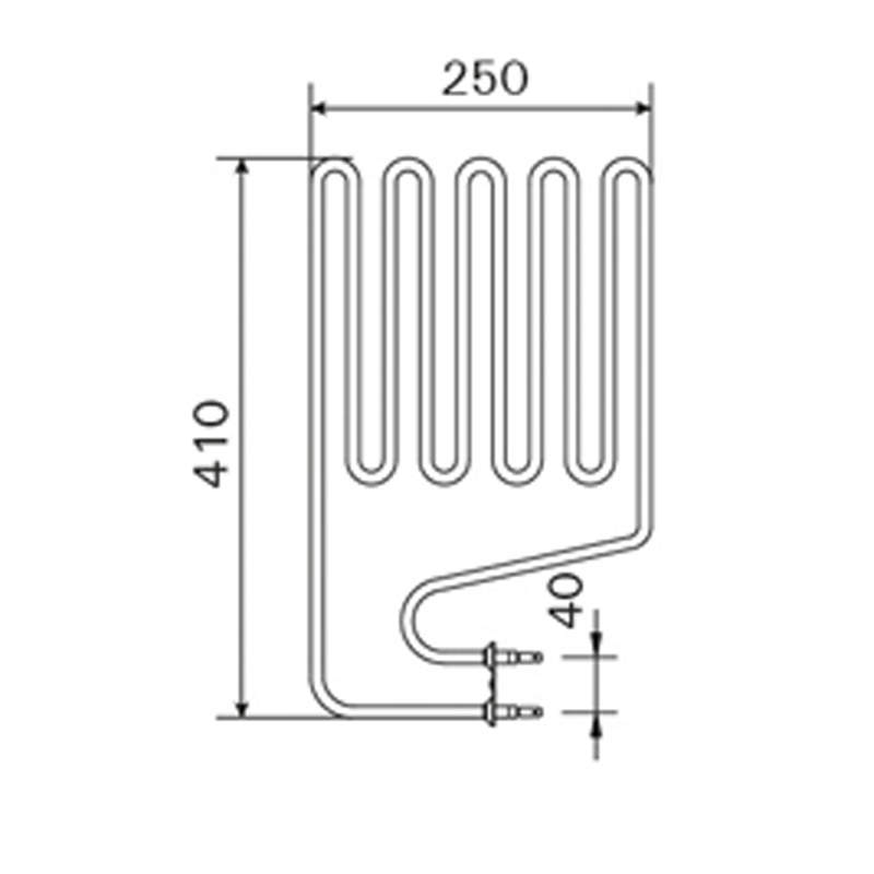 RESISTOR HARVIA HEATING ELEMENT 1500W/230V