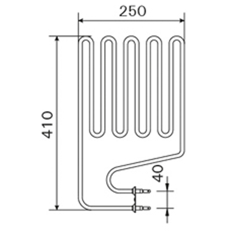 RESISTOR HARVIA HEATING ELEMENT 2000W/230V