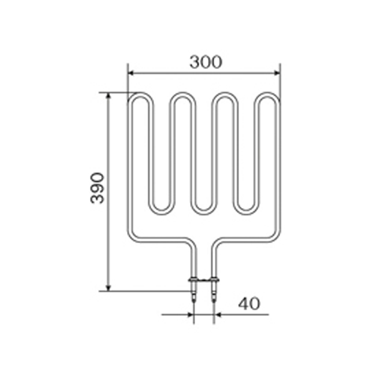 RESISTOR HARVIA HEATING ELEMENT 2000W/240V