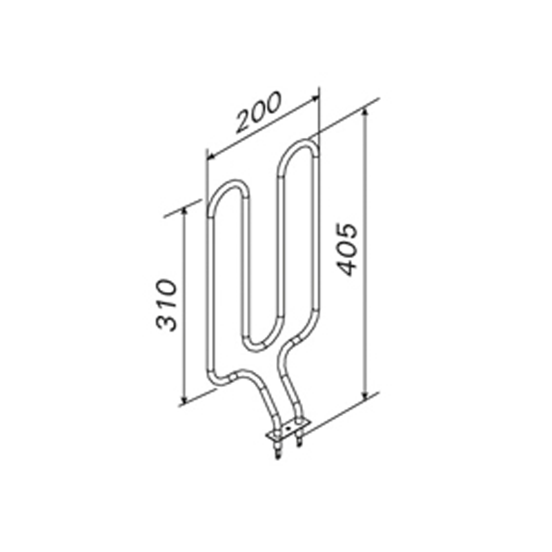 RESISTOR HARVIA HEATING ELEMENT 1150W/230V