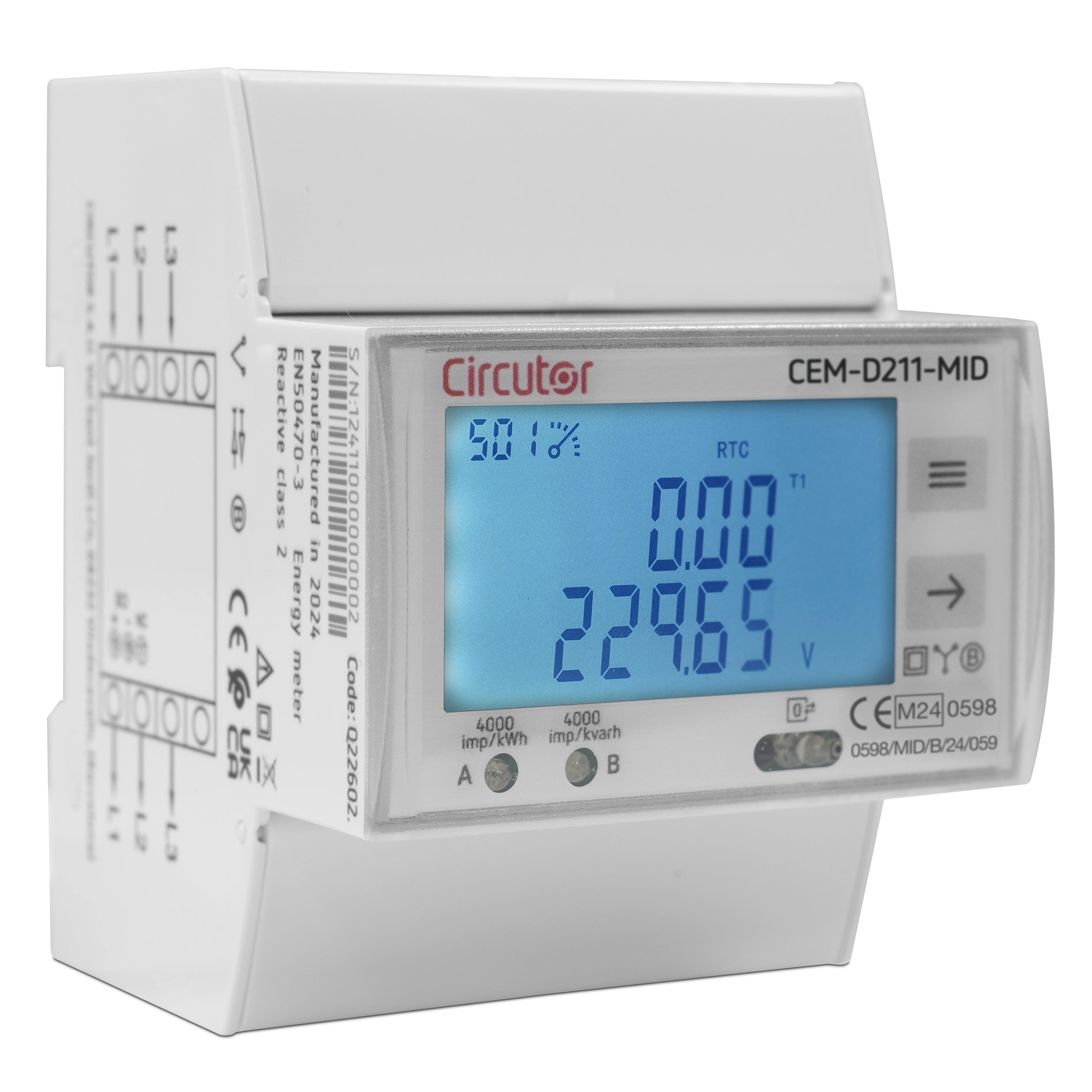 Onnline Måler D211 3-fase 230/400