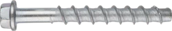 CONC SCREW SORMAT S-CSA+ HEX 8x120/55/70 ZINC PLATED 25pcs